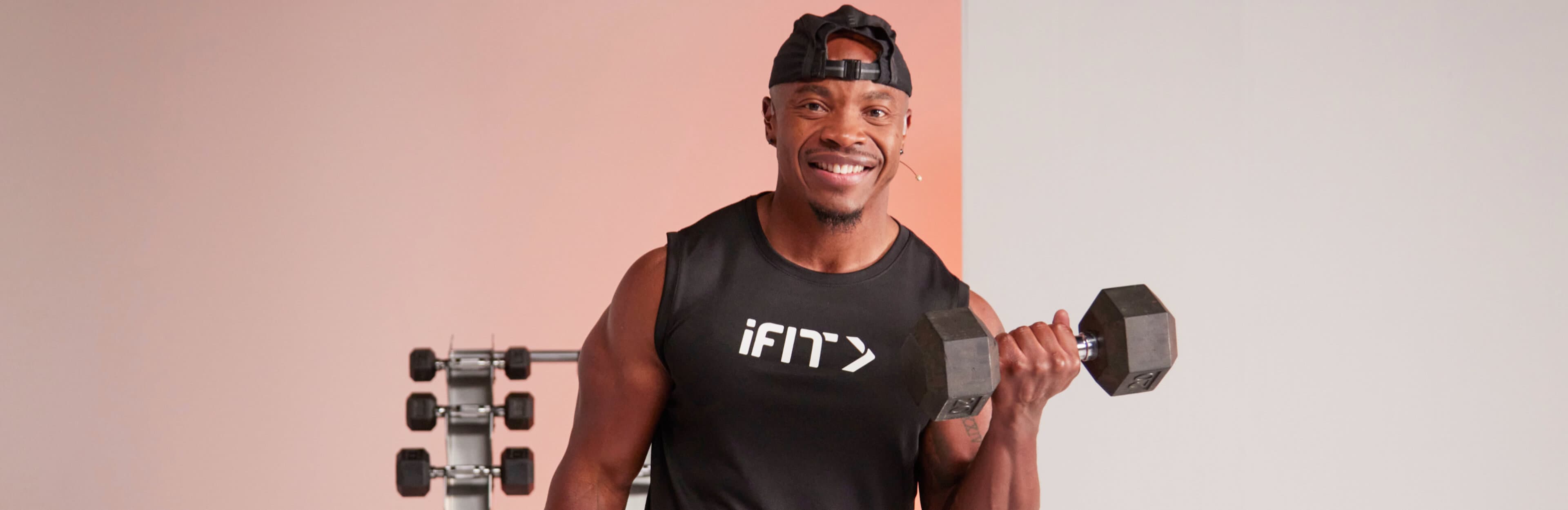 Follow the 60-Day Dumbbell Strength Training Program with iFIT Trainer Gerell Webb and build total-body strength through progressive dumbbell workouts.