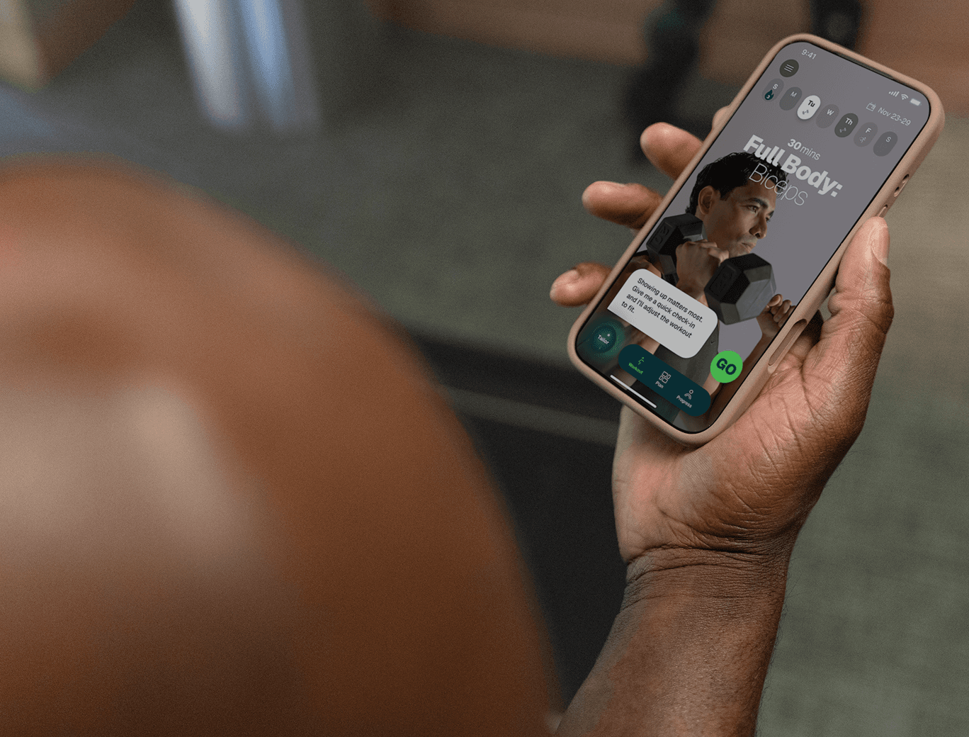 Downloadthe iFIT Personal
Trainer App