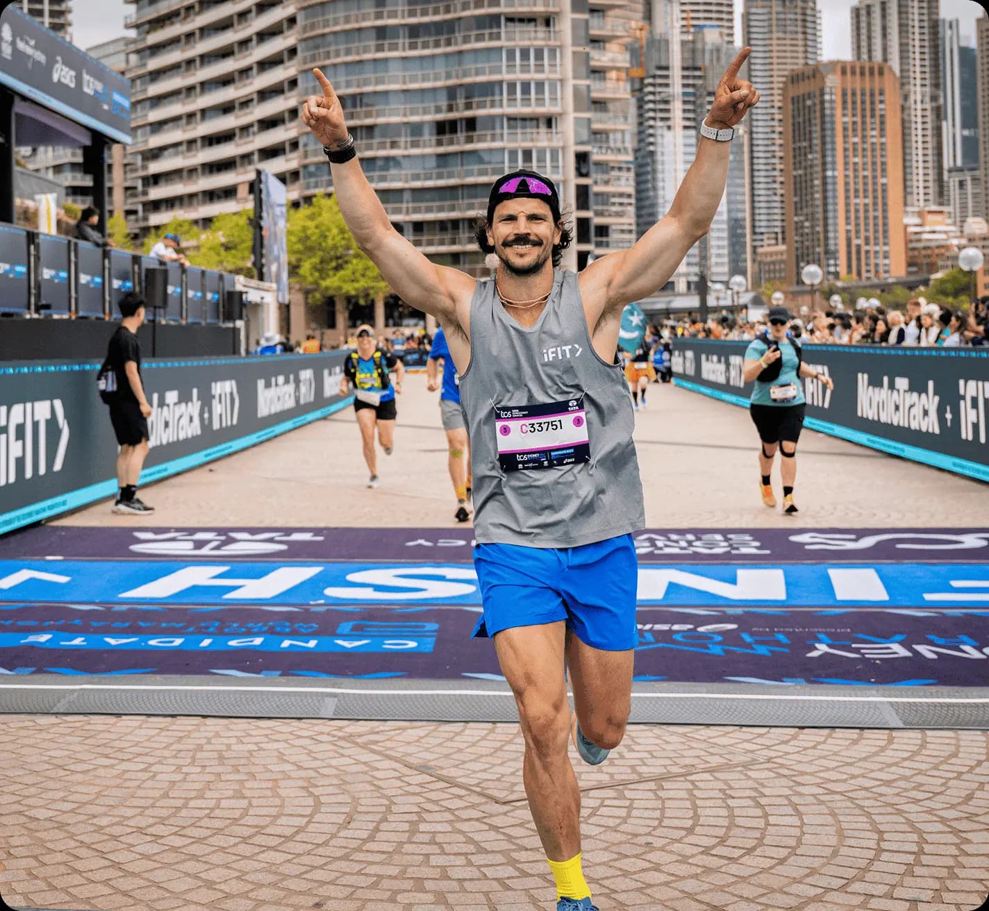 Team iFIT at the TCS Sydney Marathon