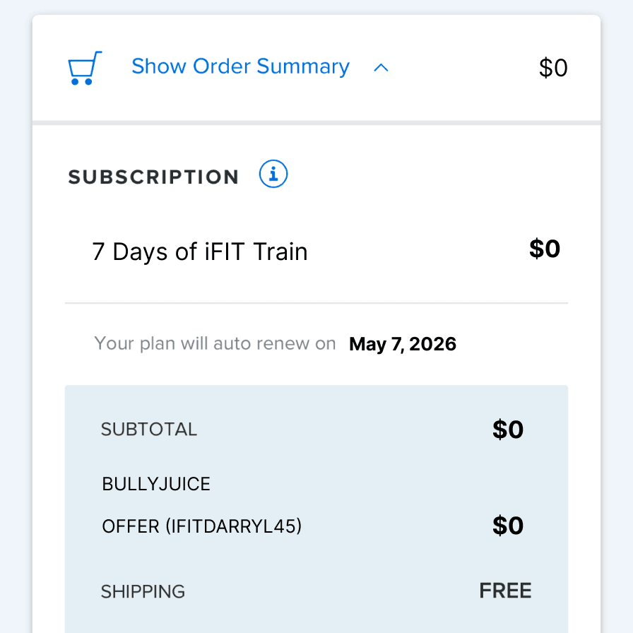 Redeem your code
