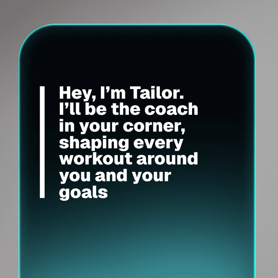 Meet your AI coach, Tailor