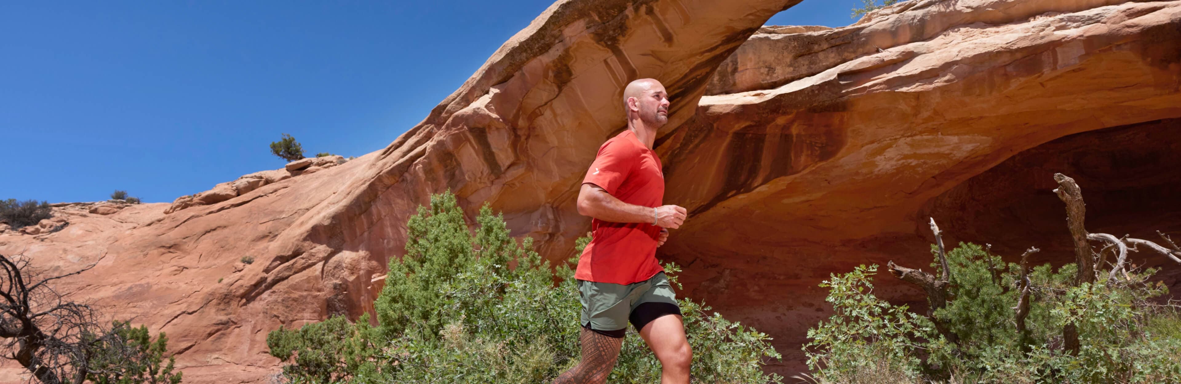 Run alongside Trainer Paulo Barreto on the iFIT app during the Arches National Park Cardio Series.